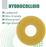 Close up view of a 4mm thick moldable skin extender seal illustrating its flexible and elastic texture.