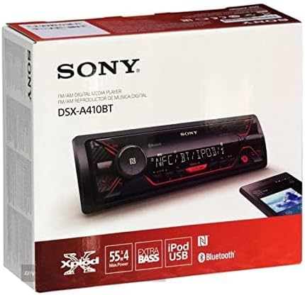 Sony DSX-A410BT Front USB And AUX Ports