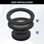 Detailed texture of high density EPDM foam material