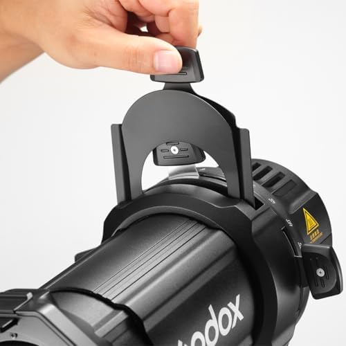Godox projection lens accessory in carrying case
