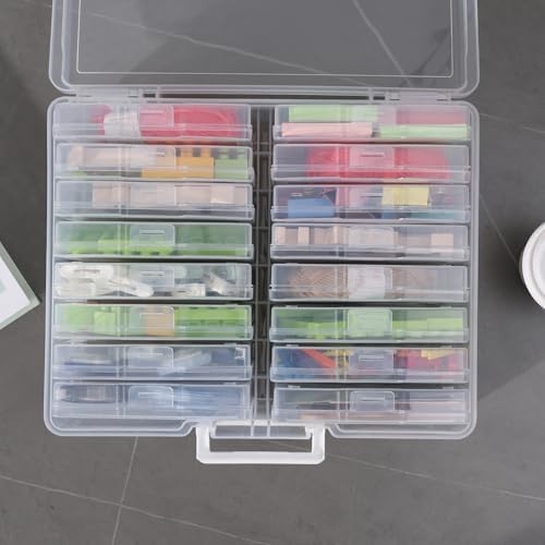 Novelinks storage box holding various craft supplies and small items
