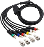 Ciciglow RGBS multifunctional composite cable showing the console multi-out plug