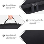 co2CREA premium black dustproof speaker storage enclosure side angle