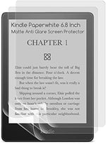 Front view of Kindle Paperwhite with Keanboll matte screen protector applied