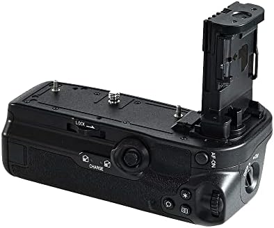 Ergonomic replacement vertical grip for Canon EOS R5 mirrorless systems