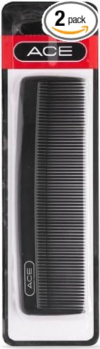 Ace 61686 pocket and purse comb front view essential grooming tool