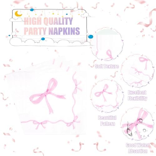 Close up of party forks and napkins included in tableware kit