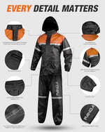 Panda Cycle Gear waterproof gear for outdoor motorcycle riding