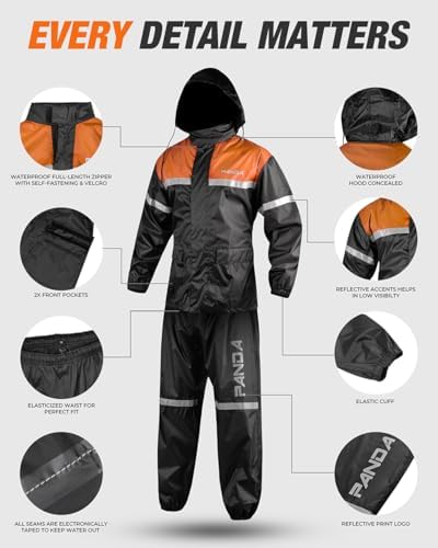 Panda Cycle Gear waterproof gear for outdoor motorcycle riding