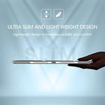 Side perspective of the ultra thin ProCase protective cover attached to an iPad