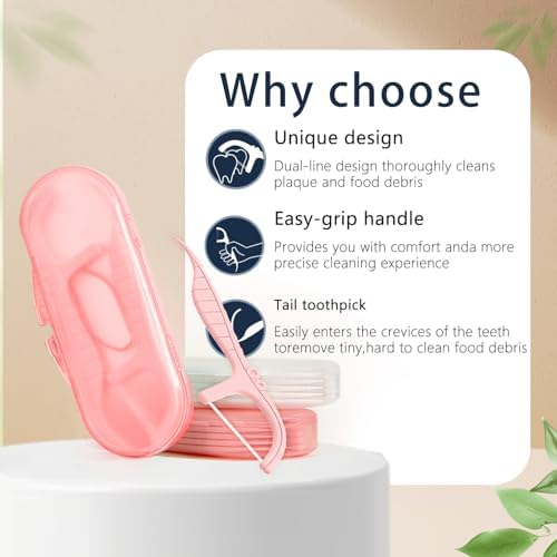 Innovihue family pack eighty five count mint flavor deep cleaning dental tools