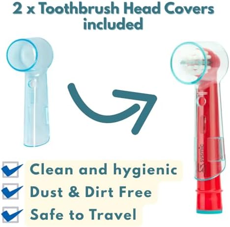 Bimily colorful electric toothbrush heads compatible with Oral B for children