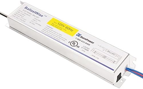 Ballastwise T5HO ballast side profile and metal housing dimensions