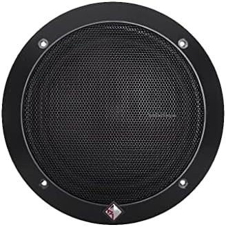 Rockford Fosgate authentic American audio component speakers packaging contents display.