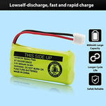 VANBOW rechargeable AAA cell battery pack configuration for compatible AT&T and VTech handset systems