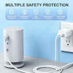 Nooukut durable security camera power cable package elements laid out clearly
