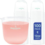 Repurpose Compostables disposable stemless glasses front view eco friendly drinkware