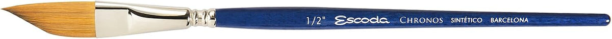 Escoda Chronos Series 1354 Artist Watercolor & Acrylic Paint Brush, Synthetic Toray Fiber & Red Sable Blend, Rigger, Size 6 - Image 9