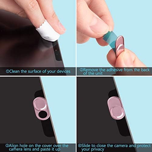 Authentic USA imported premium webcam hardware privacy kit in its original product packaging