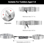 Accmor child safety harness key lock mechanism close up
