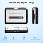Mersoco tape to MP3 digital converter device showing USB connection port and side control buttons