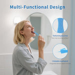 DanTicy oral care scraper pack showcasing the ergonomic non slip handle design.