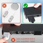 Rear angle of television link wire showcasing premium imported build quality
