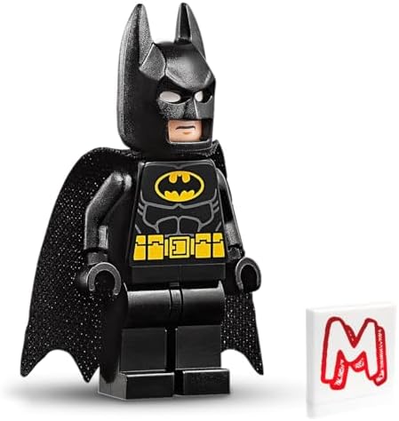 Authentic DC Comics buildable action figure with outstretched cape accessory.