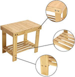 KKTONER compact step stool for kids and adults being used as a bedroom side utility seat.