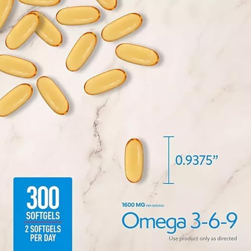 Top view of Presca Omega 3-6-9 supplement bottle cap