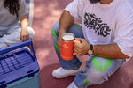 Lifestyle view of the Stanley outdoor insulated drinkware perfect for keeping beverages chilled