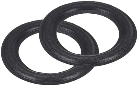 Front view of perforated subwoofer replacement foam ring