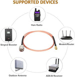 Flexible FEP jacket detail on Mookeerf RF cable