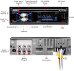 Boss 508UAB stereo installed in a vehicle dashboard