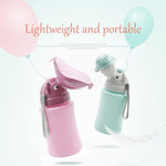 Leak-proof silicone valve detail of travel potty