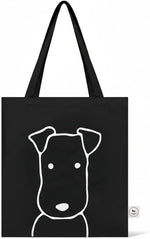 Park Life Designs Charlie Cotton Tote Bag front view