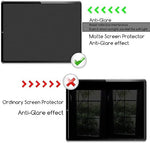 Close up of matte texture on Keanboll Kobo screen protector