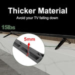 Motiexic television leg kit including premium installation screws and complete instruction booklet