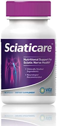 Vita Sciences Sciaticare supplement nutritional facts panel
