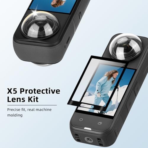 Two pack screen protectors and dual lens guards laid out with professional installation kit