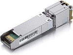 Side profile of 10Gtek SFP+ module for networking