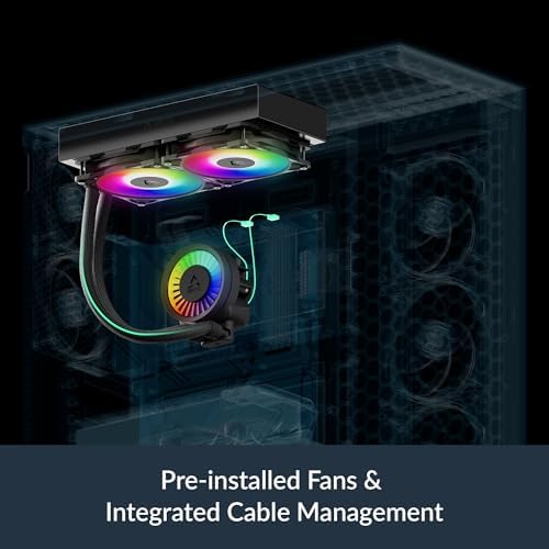 Sleek hose sheathing displaying the clean look achieved via integrated cable management.