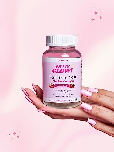 Snana 60 count gummy vitamins providing assistance with natural collagen production