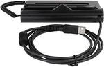 Topaz SigLite T-S460-HSB-R connected via USB to a desktop computer showing signature capture.