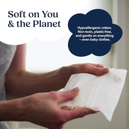 Compostable and biodegradable eco friendly laundry sheets showing zero plastic elements