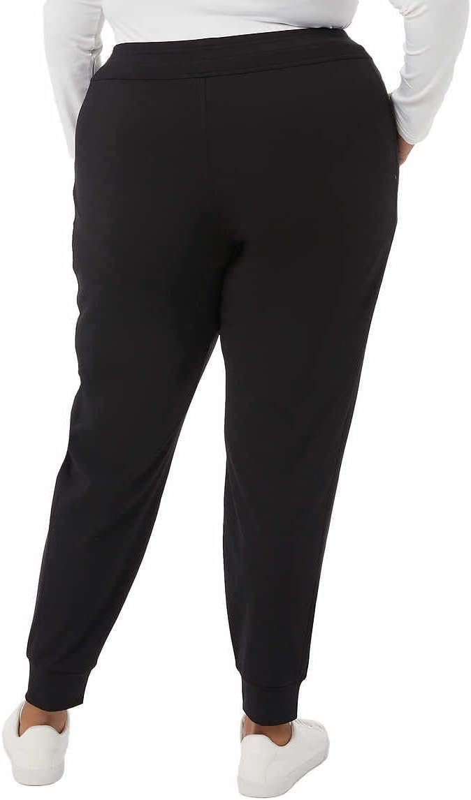 32 Degrees Heat Women's Midweight Tech Commuter Jogger ankle cuff