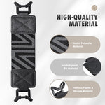 MoKo elastic hand strap showing silicone coated jaws close up