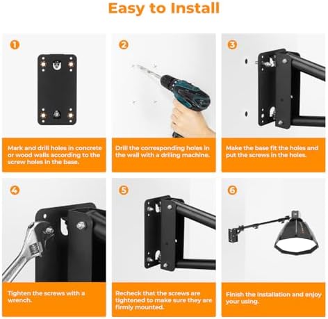 K&F Concept boom arm with ring light attached