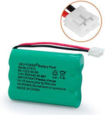 VANBOW rechargeable landline battery pack set highlighting the secure terminal wiring assembly