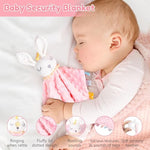Suhctuptx baby shower gift set showing the premium breathable muslin cotton swaddle blanket.